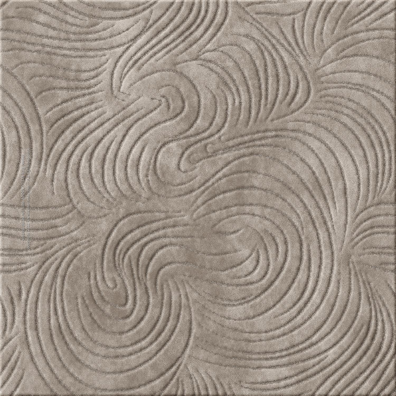 inspire 6561-springs - handgefertigter Teppich, floor weaving (India), 25x35 3ply Qualität