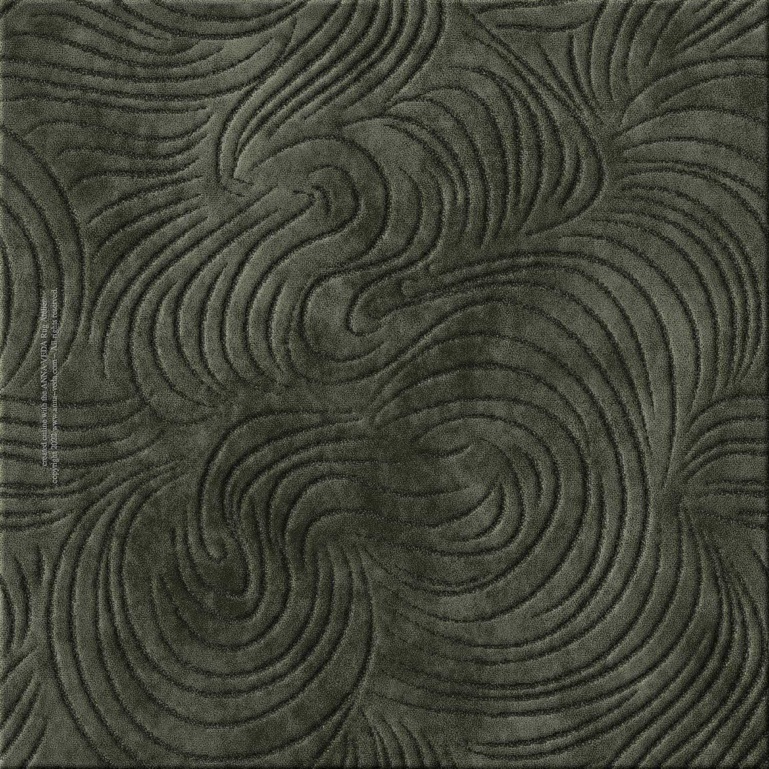 inspire 6555-springs - handgefertigter Teppich, floor weaving (India), 25x35 3ply Qualität