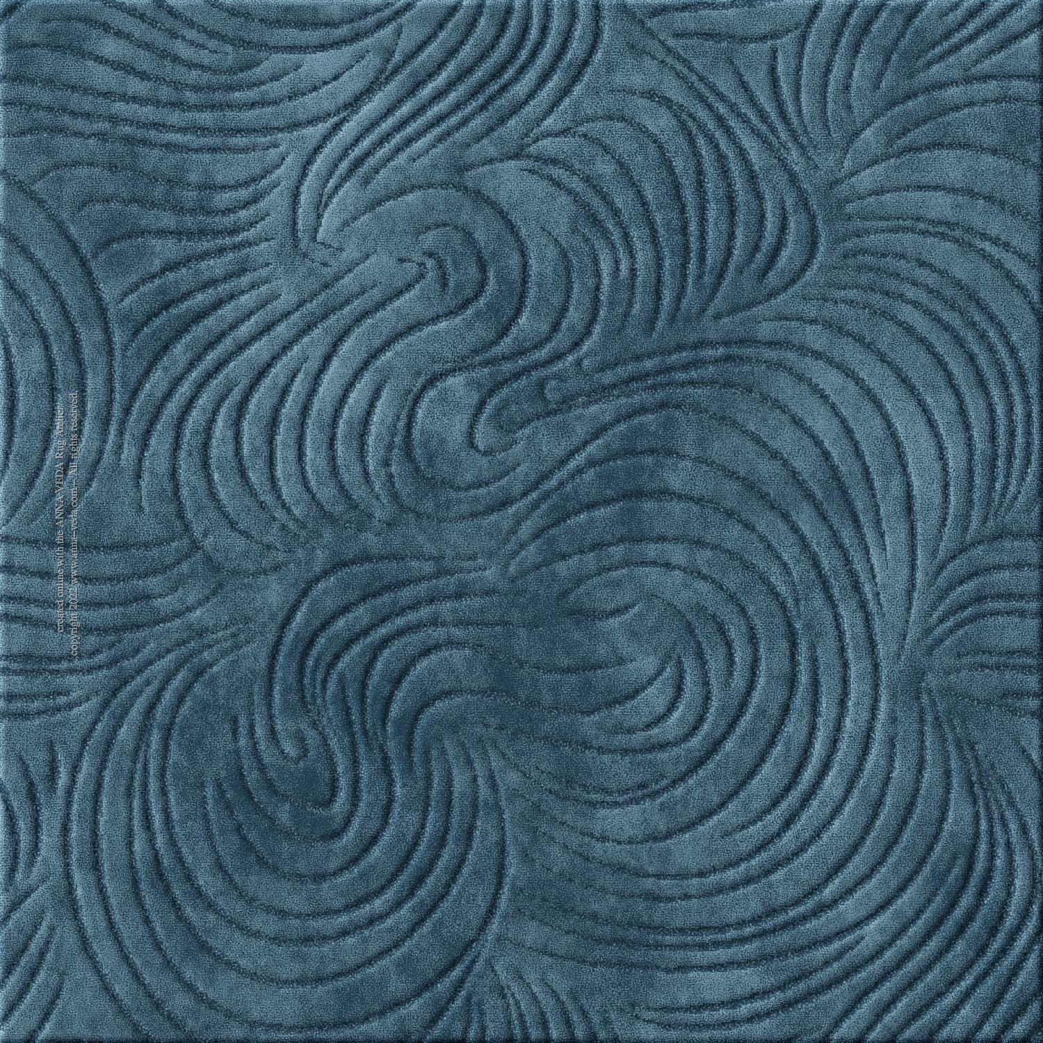 inspire 6559-springs - handgefertigter Teppich, floor weaving (India), 25x35 3ply Qualität