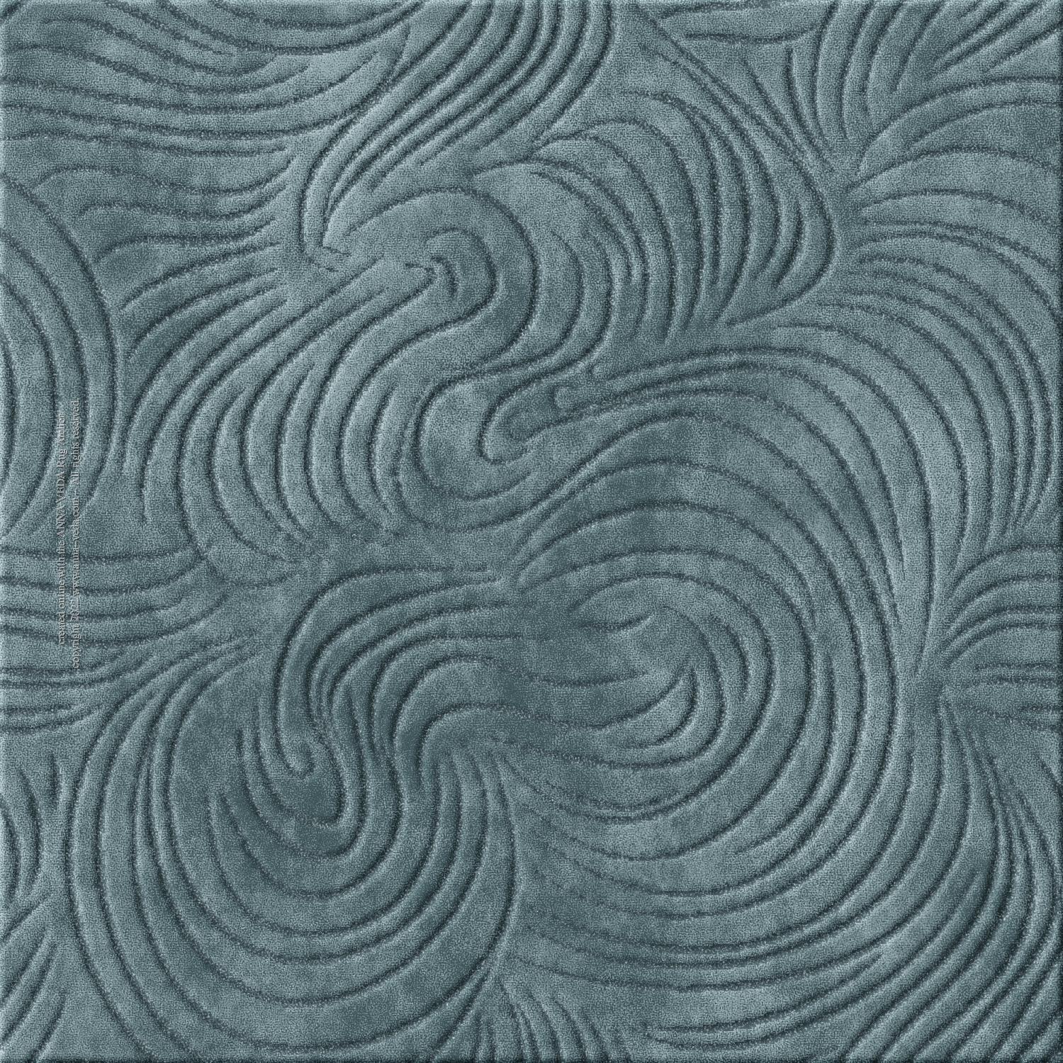 inspire 6557-springs - handgefertigter Teppich, floor weaving (India), 25x35 3ply Qualität