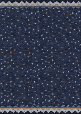 Ethno 2320-07A - handgefertigter Teppich, persisch (Indien), 10x15 3ply Qualität