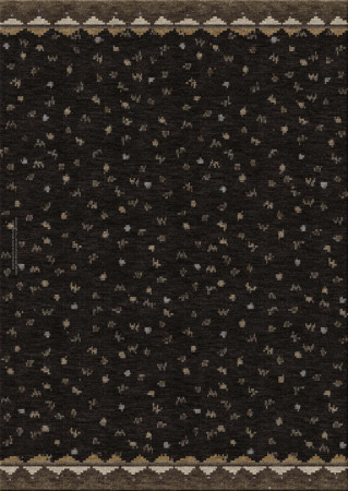 Ethno 8100-07A - handgefertigter Teppich, persisch (Indien), 10x15 3ply Qualität