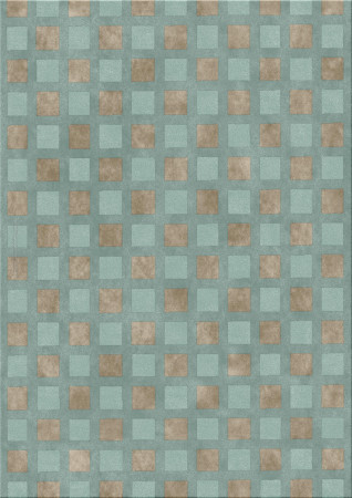 Cubic 10314-check - handgefertigter Teppich,  getuftet (Indien), 24x24 5ply Qualität