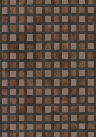 Cubic 10306-check - handgefertigter Teppich,  getuftet (Indien), 24x24 5ply Qualität