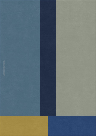 Bauhaus 10761-bauhaus02 - handgefertigter Teppich,  getuftet (Indien), 24x24 5ply Qualität