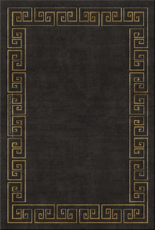 Anna-Veda 10987-meander6 - handgefertigter Teppich,  tibetisch (Indien), 60 Knoten Qualität