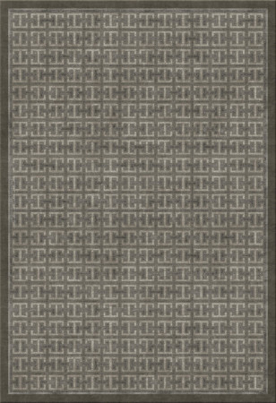 Anna-Veda 11193-meander I - handgefertigter Teppich,  tibetisch (Indien), 100 Knoten Qualität