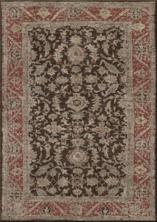 dal passato 11259-sultanabad - handgefertigter Teppich,  tibetisch (Indien), 100 Knoten Qualität