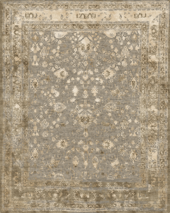 dal passato 11297-khorasan - handgefertigter Teppich,  tibetisch (Indien), 100 Knoten Qualität