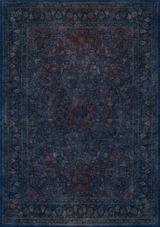 dal passato 11301-kashan - handgefertigter Teppich,  persisch (Indien), 40x40 3ply Qualität