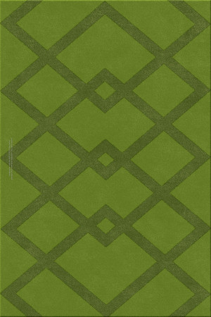 Anna-Veda 11387-carré - handgefertigter Teppich,  getuftet (Indien), 24x24 5ply Qualität