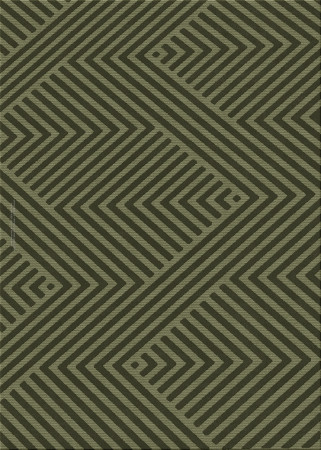 Anna-Veda 11641-triangle grid - handgefertigter Teppich,  getuftet (Indien), 24x24 5ply Qualität