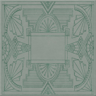 art decot 13177-ziggurats IV - handgefertigter Teppich,  getuftet (Indien), 24x24 5ply Qualität