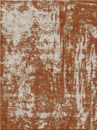 attitude 5640-Abstract-61 - handgefertigter Teppich,  tibetisch (Indien), 100 Knoten Qualität