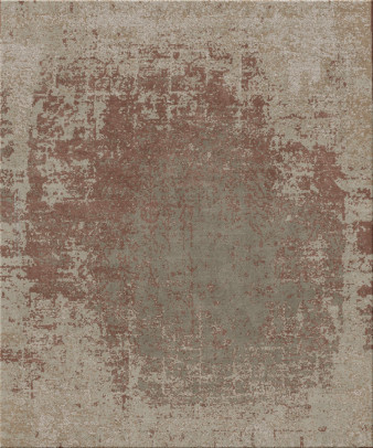 attitude 5633-Abstract-71 - handgefertigter Teppich,  tibetisch (Indien), 100 Knoten Qualität