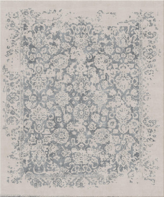 dal passato 5602-Abstract-74 - handgefertigter Teppich,  tibetisch (Indien), 100 Knoten Qualität