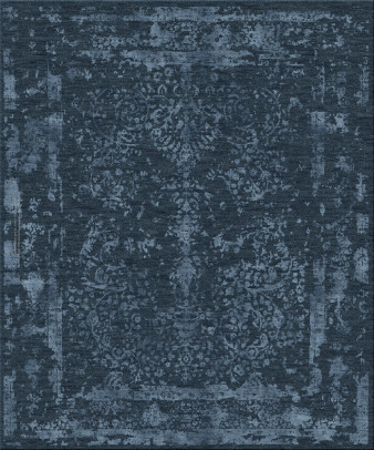 dal passato 6502-Abstract-81 - handgefertigter Teppich,  tibetisch (Indien), 100 Knoten Qualität