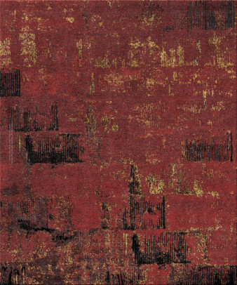 collectors edition 3634-DB1 - handgefertigter Teppich,  tibetisch (Indien), 100 Knoten Qualität