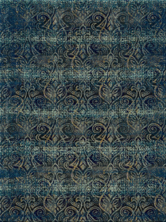 David Setlow 7031-Damasco - handgefertigter Teppich,  tibetisch (Indien), 100 Knoten Qualität