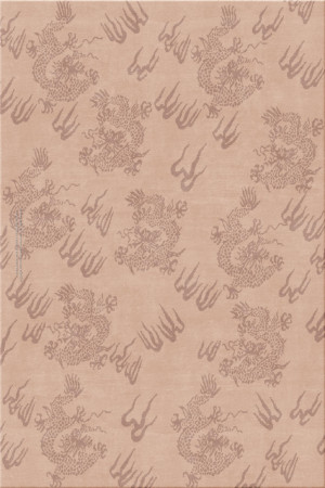 collectors edition 4217-Dragon1 - handgefertigter Teppich,  tibetisch (Indien), 100 Knoten Qualität