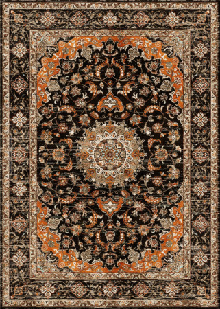 dal passato 6599-Isfahan II - handgefertigter Teppich,  tibetisch (Indien), 100 Knoten Qualität