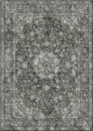 dal passato 6597-Isfahan II - handgefertigter Teppich,  tibetisch (Indien), 100 Knoten Qualität