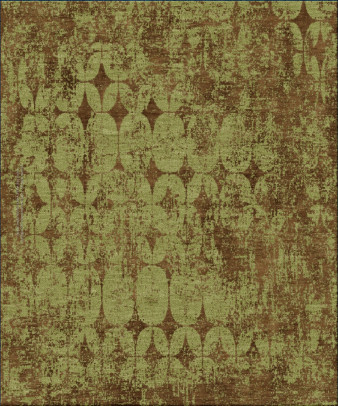attitude 7680-Lavish-1 - handgefertigter Teppich,  tibetisch (Indien), 60 Knoten Qualität