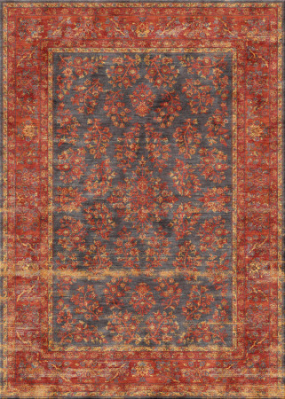 alto nodo 6594-sarough rebirth - handgefertigter Teppich,  tibetisch (Indien), 100 Knoten Qualität