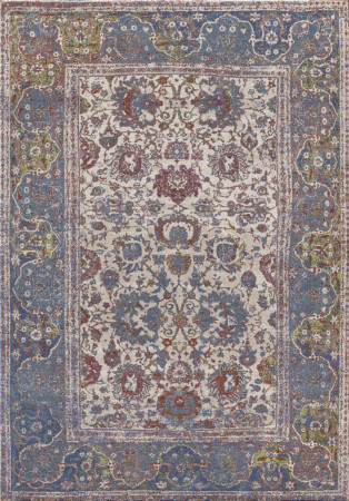 dal passato 7711-Sultanabad - handgefertigter Teppich,  tibetisch (Indien), 100 Knoten Qualität