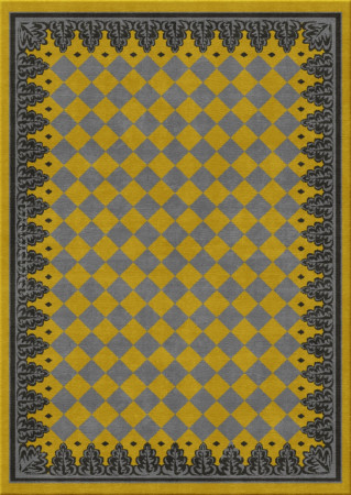 Anna-Veda 7775-av012 - handgefertigter Teppich,  tibetisch (Indien), 100 Knoten Qualität