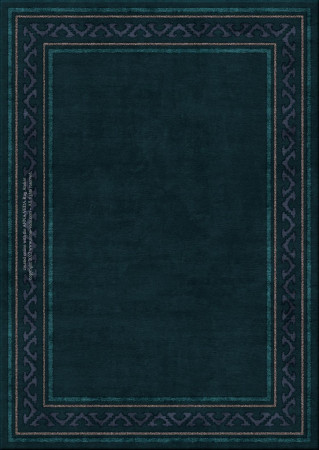 Anna-Veda 7785-ferrule meander- handgefertigter Teppich,  tibetisch (Indien), 60 Knoten Qualität