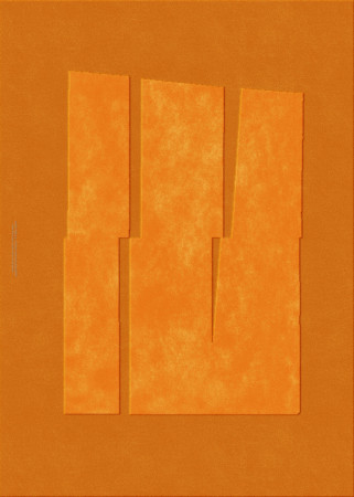 Anna-Veda 8530-carte broken - handgefertigter Teppich,  getuftet (Indien), 24x24 5ply Qualität