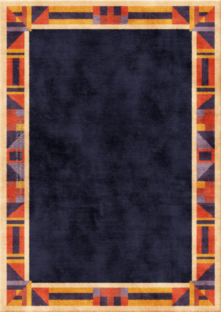 Bauhaus 10877-ed012 - handgefertigter Teppich,  tibetisch (Indien), 60 Knoten Qualität