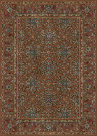 alto nodo 8054-Mahal - handgefertigter Teppich,  persisch (Indien), 40x40 3ply Qualität