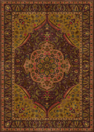 alto nodo 8018-bachtiar - handgefertigter Teppich,  persisch (Indien), 40x40 3ply Qualität