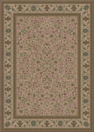 alto nodo 7920-fw106 - handgefertigter Teppich,  persisch (Indien), 40x40 3ply Qualität