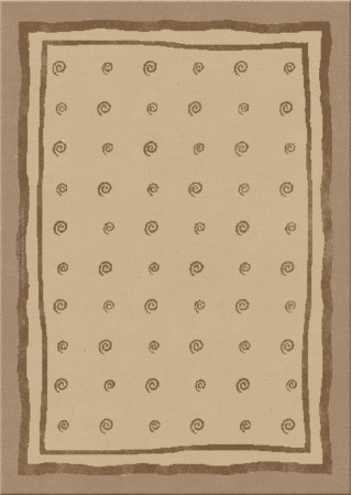 Memphis 7817-snail hype - handgefertigter Teppich,  getuftet (Indien), 24x24 5ply Qualität