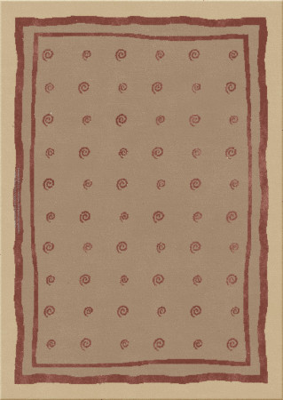 Memphis 7818-snail hype - handgefertigter Teppich,  getuftet (Indien), 24x24 5ply Qualität