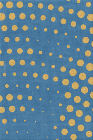 Cubic 7584-pointed - handgefertigter Teppich,  tibetisch (Indien), 100 Knoten Qualität
