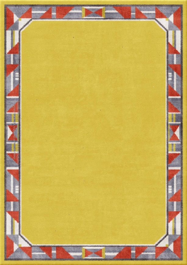 Bauhaus 10878-edition18 - handgefertigter Teppich,  tibetisch (Indien), 60 Knoten Qualität