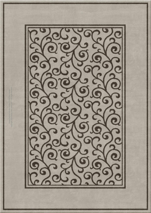 Anna-Veda 13850-av010 - handgefertigter Teppich,  tibetisch (Indien), 100 Knoten Qualität